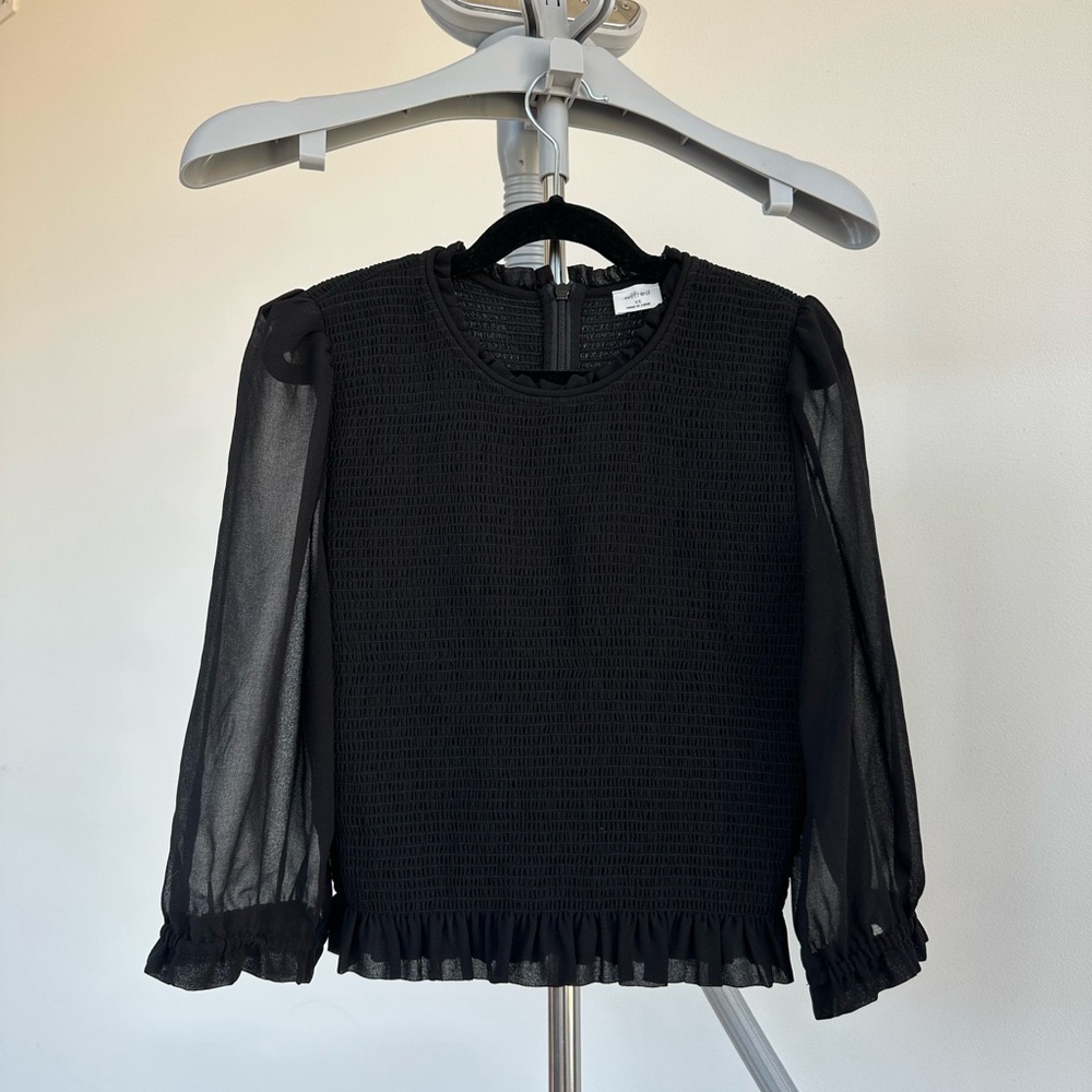Wilfred Black Blouse XS